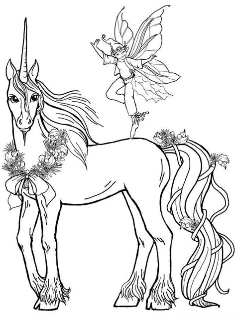 printable horse  unicorn coloring pages sheets coloringbase