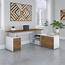 Bush Business Furniture Jamestown 72W L Shaped Desk With Drawers In 