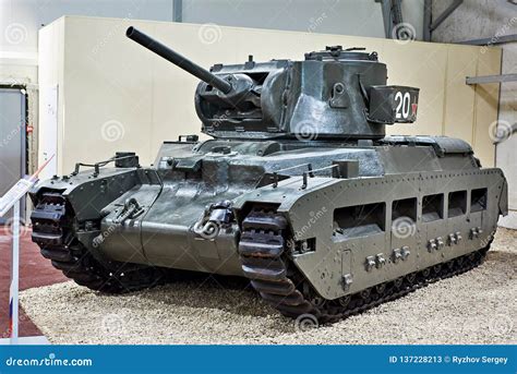 Old Infantry Tank Matilda Ii In Museum Editorial Stock Photo Image Of