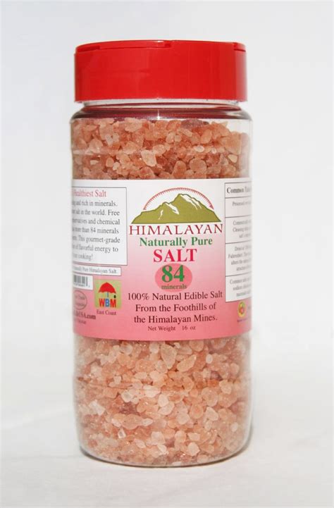 100 All Natural Himalayan Pink Salt Coarse Grind Himalayan Salt Salt Healthy Salt