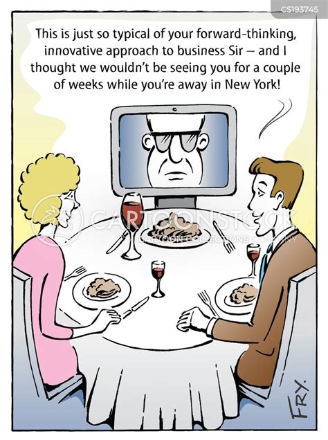 Business Dinner Cartoons And Comics Funny Pictures From Cartoonstock