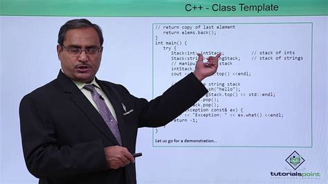 The data and methods contained in a class are known as class members. C++ - Class Template - YouTube
