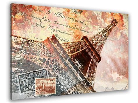 Eiffel Tower Photo Painting And Abstract Art 80x50 Cm Fruugo Uk