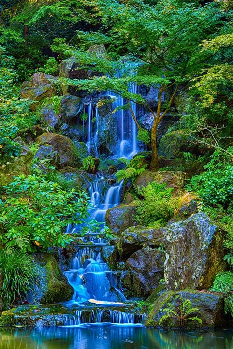 The Waterfalls Of The Portland Japanese Garden By William Dodd On 500px
