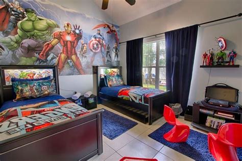 40 Magnificient Superhero Themed Room Decoration Design Ideas