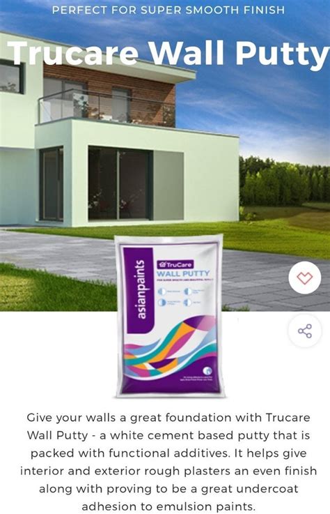Asian Paints Wall Putty 40 Kg At Best Price In Nagpur Id 23345090888