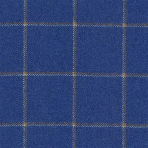 Babe The Blue Blue Plaid Woven Upholstery Fabric By The Yard An101
