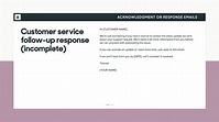 30 customer service email templates + tips to use them
