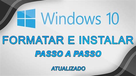 Como Formatar O Computador E Instalar Windows 10 Passo A Passo Otosection