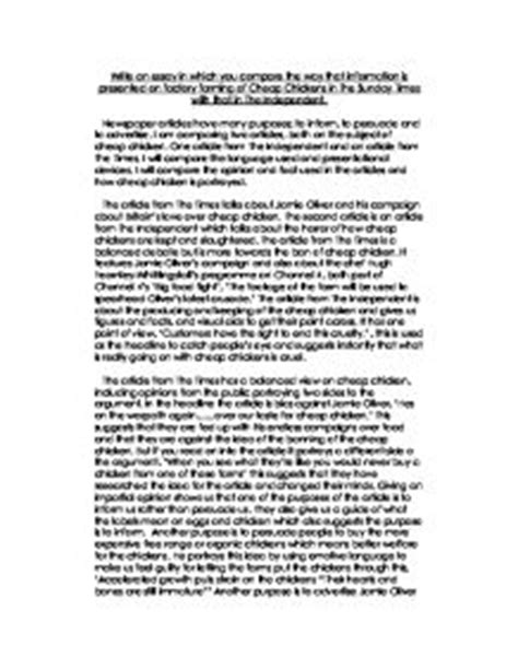 This can be a real headache with newspaper texts, which often have very short paragraphs, not necessarily i remember an activity where the students had to order the paragraphs of a newspaper article. comparing newspaper articles - GCSE English - Marked by ...