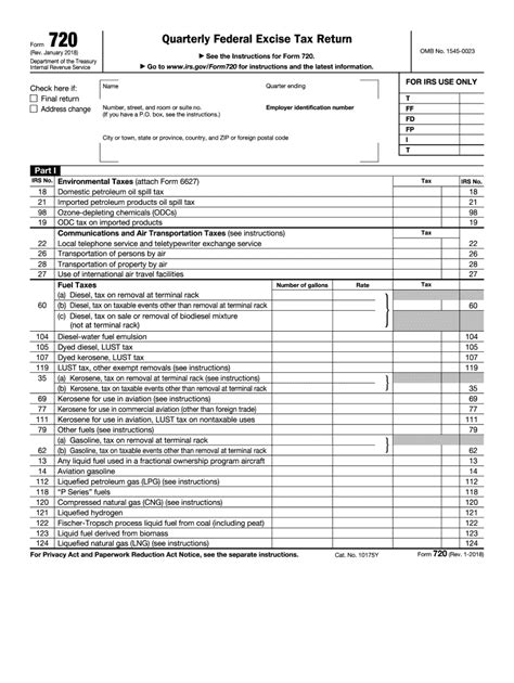 Fillable Form 720 Fill Out And Sign Online Dochub