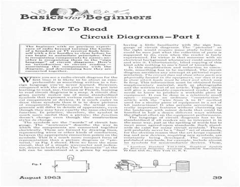 How To Read Circuit Diagrams Part I To Read Circut Diagra · Pdf File