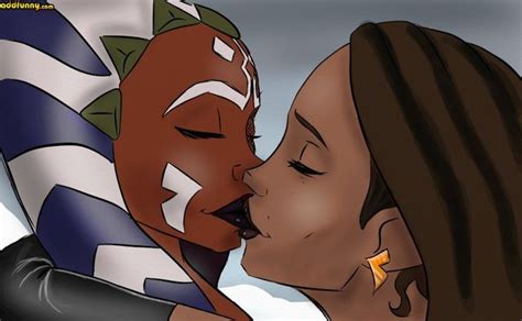 Ahsoka Tano Kisses Padme Ahsoka Tano Hentai Pics