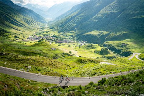 Cycling The Furka Nufenen Novena And Gotthard Via Tremola Passes From Andermatt Switzerland