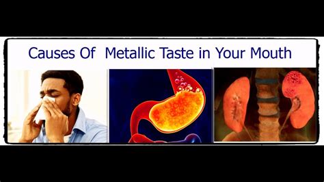 Whats Causing That Metallic Taste In Your Mouth Youtube
