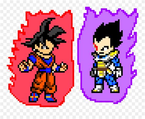 Goku Blue Pixel Art To Search On Pikpng Now Goimages Wire