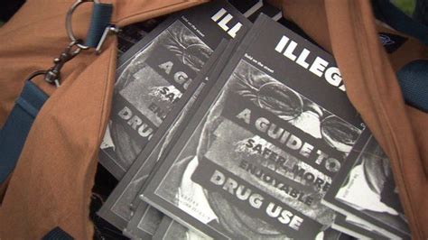 Illegal Magazine For Drug Users On Sale In London Bbc News