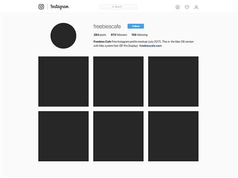 Instagram Grid Template Mockup Companyvint