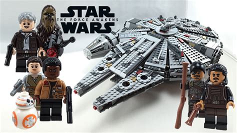 Lego Star Wars The Force Awakens Millennium Falcon Review 75105 Youtube