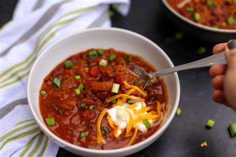 The BEST Stovetop Chili Recipe Done In 30 Minutes Thriving Home