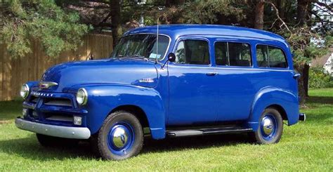 1955 Chevy Truck Chevrolet Suburban Series 1 55 Chevys Pinterest