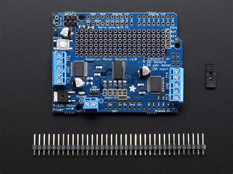 Adafruit Motorstepperservo Shield For Arduino V23 Kit Protocentral