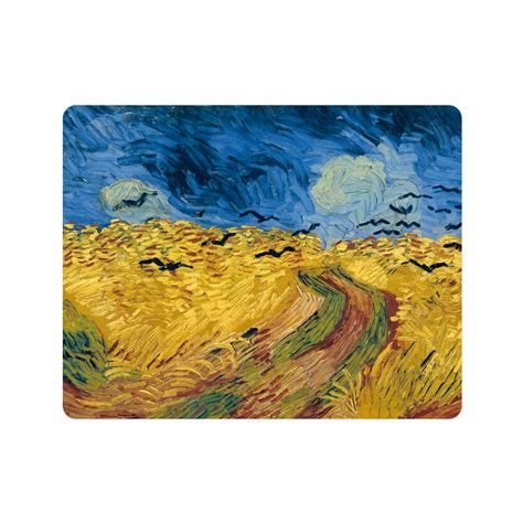 Mouse Pad Van Gogh Wheatfield With Crows Museum Webshop Museum