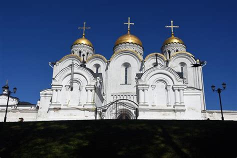 Assumption Cathedral In Vladimir City Russia Stock Photo Image Of