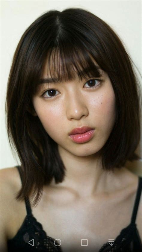 白石聖 pink short hair pink hair japanese beauty asian beauty woman face girl face jap girls