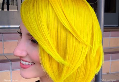 Yellow Hair Dye Citrine Yellow Yellow Hair Dye Orange Hair Dye