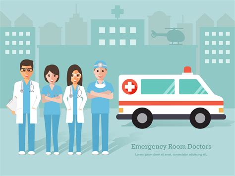 Group Of Emergency Room Doctors And Nurses Medical Staff 539433