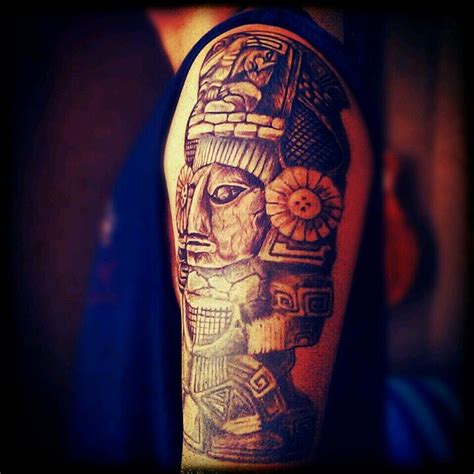 El Salvador Mayan Tattoos Paulvandyktimeofourlives
