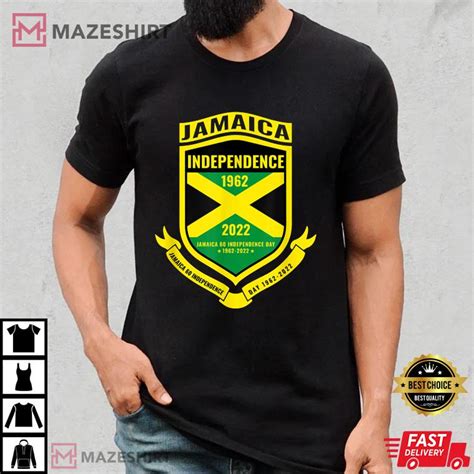 Jamaica 60th Independence Day T Shirt