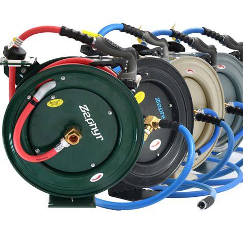 Auto Retractable Water Hose Reel Heavy Duty Multiple Colors