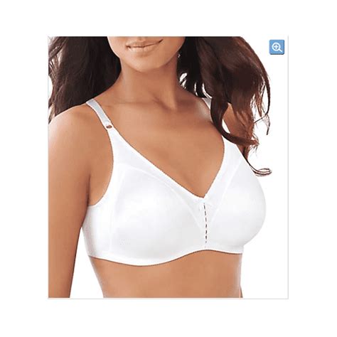 Bali Double Support Cool Comfort Wirefree Bra 3820 44b White