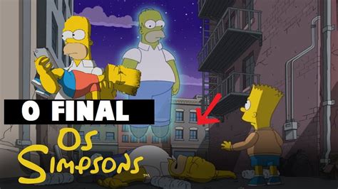 Final De Os Simpsons Último Episódio Para Os Personagens Youtube