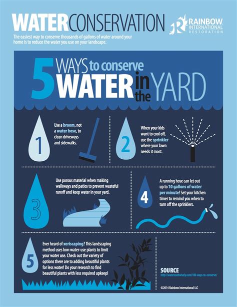 5 Ways To Conserve Water In Your Yard Ways To Conserve Water Water