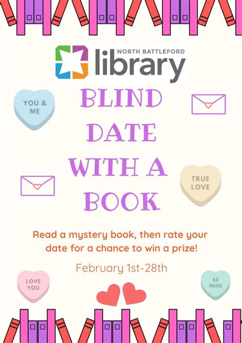 Blind Date With A Book North Battleford Library For Teens