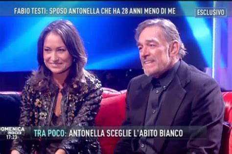Fabio Testi Sposo A 73 Anni Secondo Matrimonio Con La 45enne Antonella