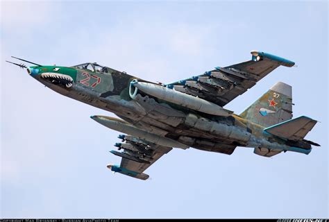 Su 25 Fighter Jet Picture Of The Sukhoi Su 25 Aircraft Military