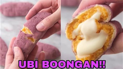 Roti Ubi Ungu Viral Di Korea Korean Sweet Potato Bread Youtube