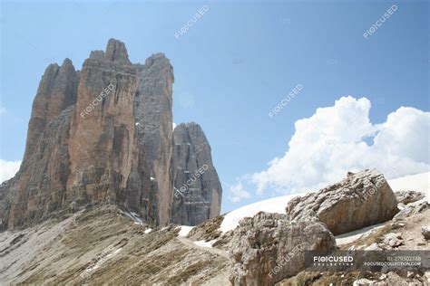 Three Peaks Of Lavaredo Tre Cime Di Lavaredo Dolomites Mountain