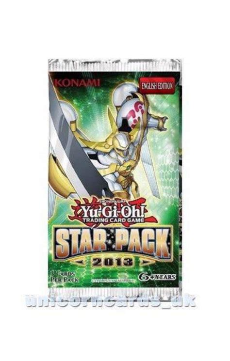Yugioh Star Pack 2013 New And Sealed Yugioh Booster Pack Unicorn