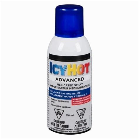 Icy Hot Advanced Medicated Spray Alliance Drug Pharmacy