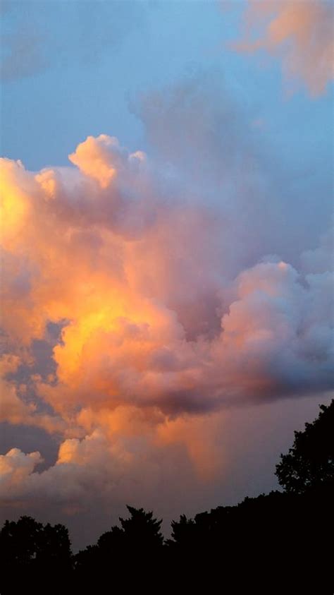 Orange And Pink Clouds Photograph By Ally White Fine Art America