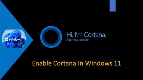 How To Enable Cortana In Windows 11