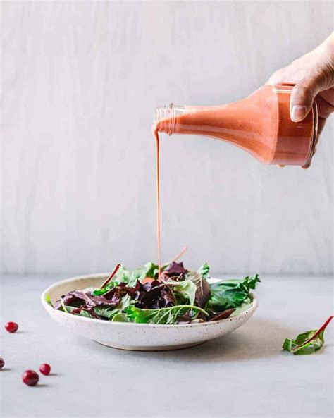 This Is A Great Cranberry Vinaigrette Recipe Homemade Salad Dressing Uses No Preservative