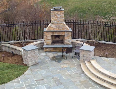 Stone Patio Design And Stone Patio Construction Noethern