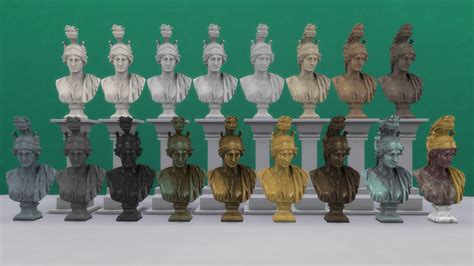 Bust Of Roma By Thejim07 At Mod The Sims 4 Sims 4 Updates