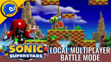 Sonic Superstars Local Multiplayer Battle Mode Gameplay Youtube